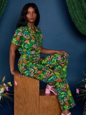 Big Bud Press POND PARTY PRINT JUMPSUIT